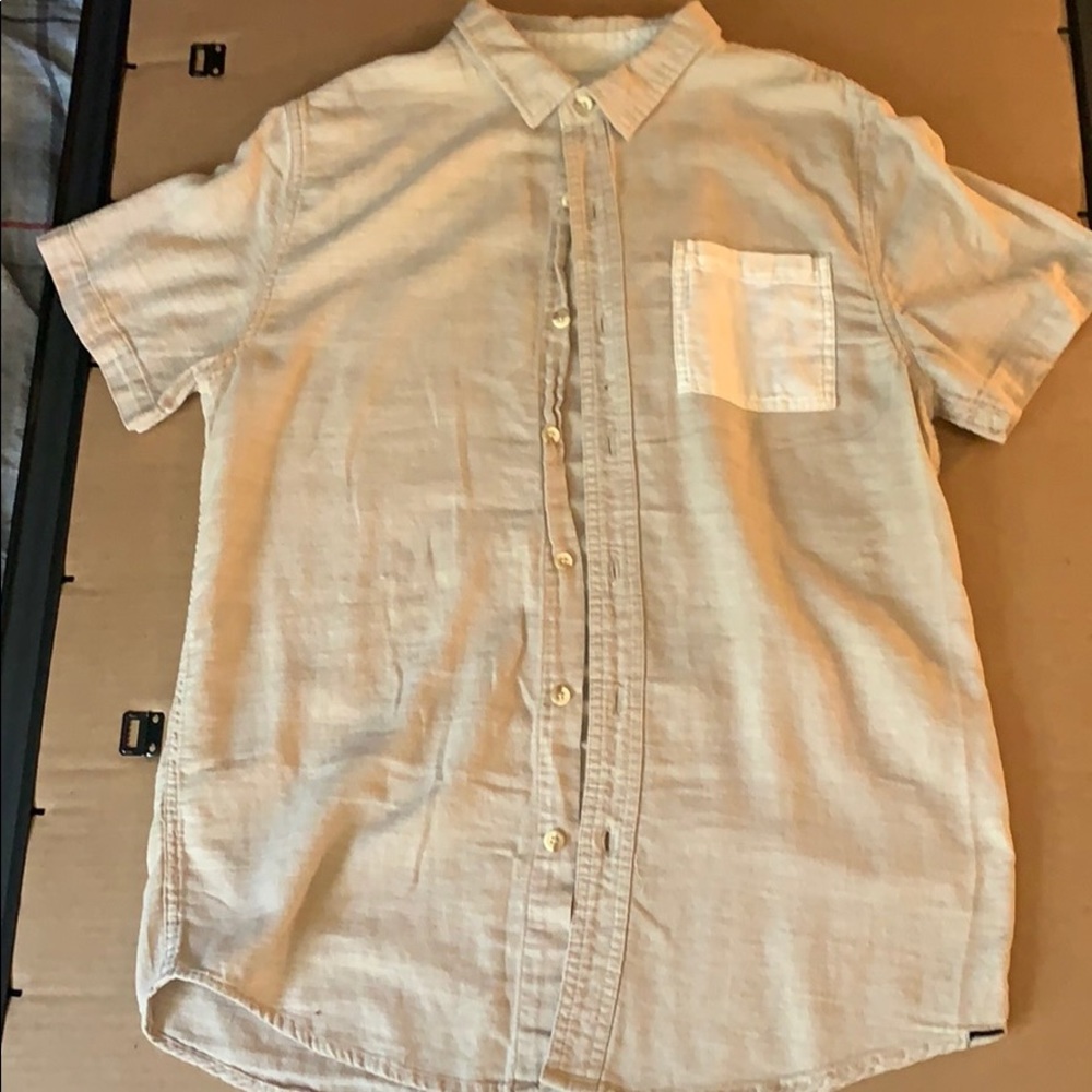 On The Byas Medium Short Sleeve Button Down